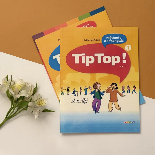 کتاب آموزش فرانسه کودک Tip Top A1