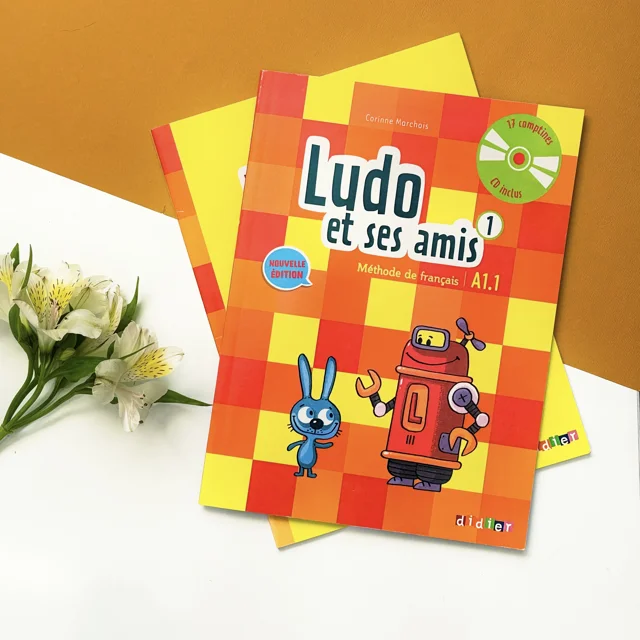 کتاب آموزش فرانسه کودک Ludo et ses amis A1.1