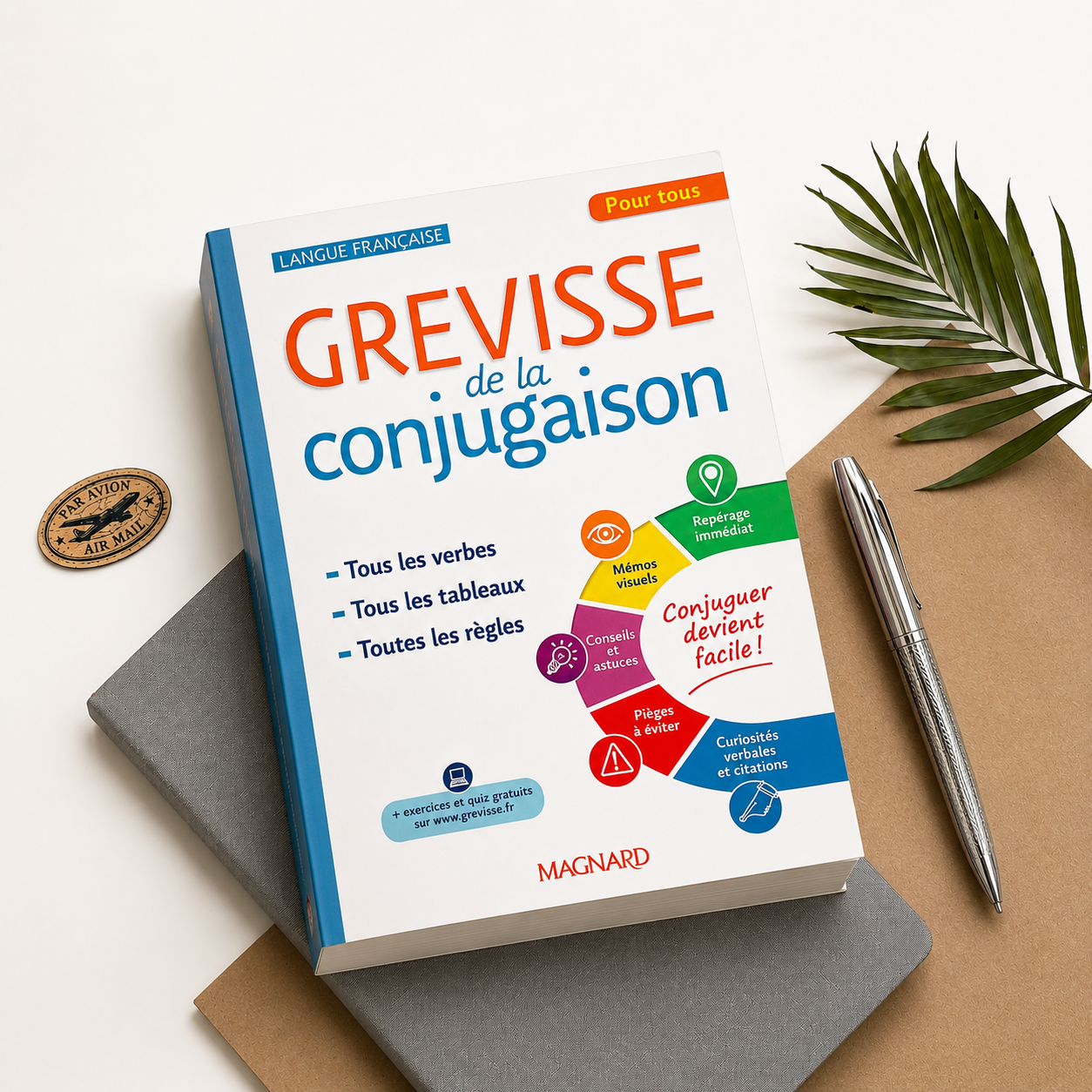 کتاب صرف فعل فرانسه Grevisse de la conjugaison