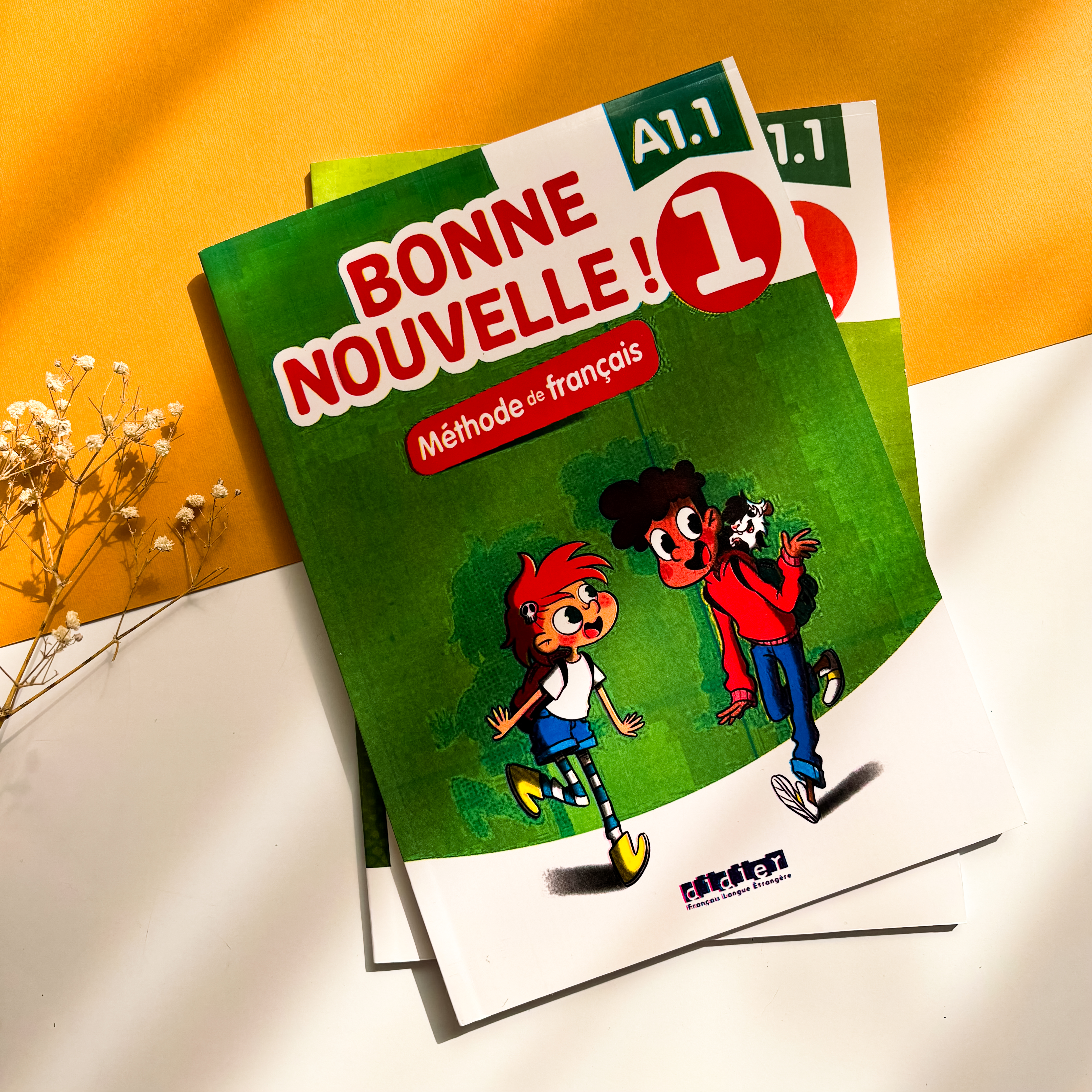 کتاب آموزش زبان فرانسه کودکان 1.Bonne Nouvelle A1