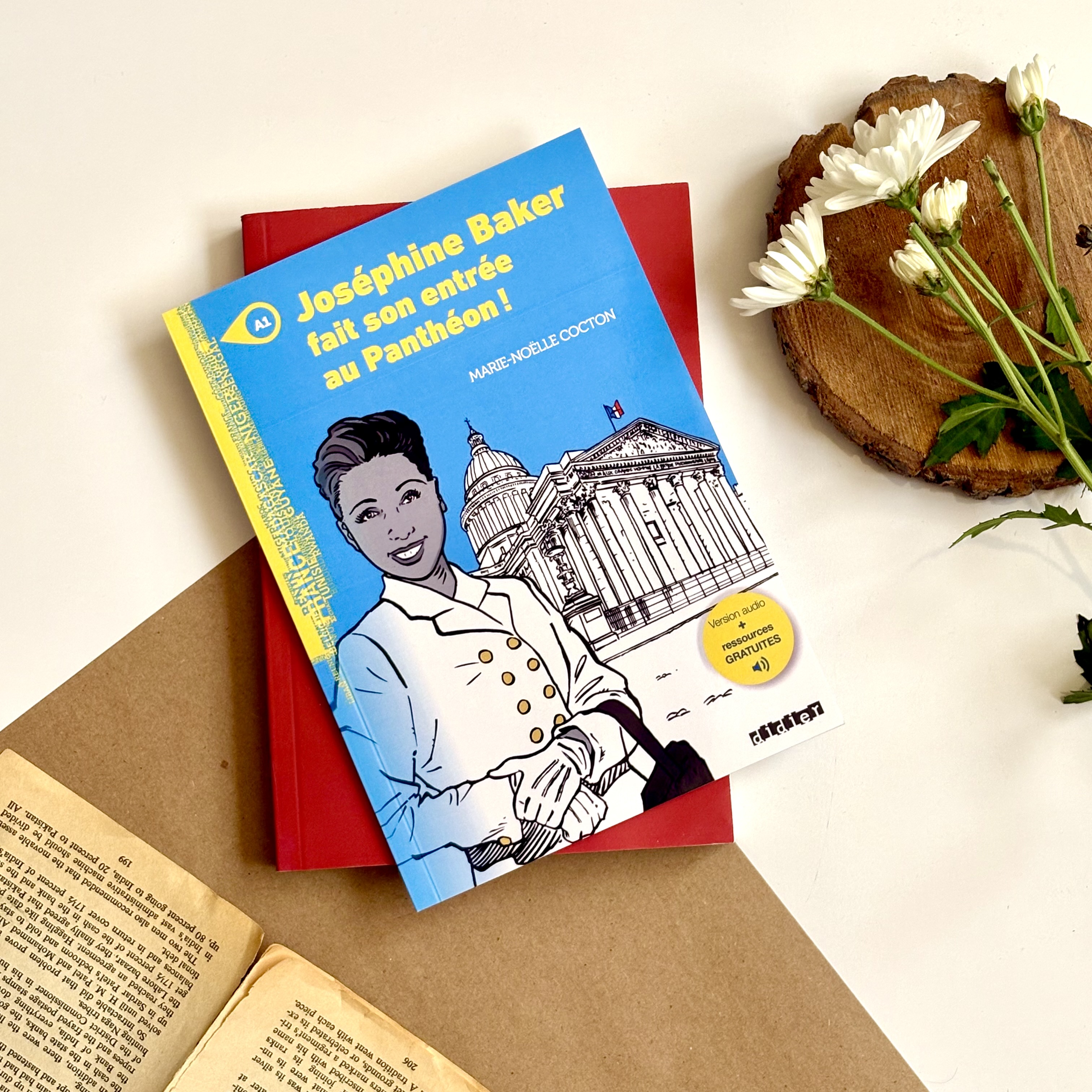 کتاب داستان فرانسوی  (A1)Joséphine Baker fait son entrée au Panthéon