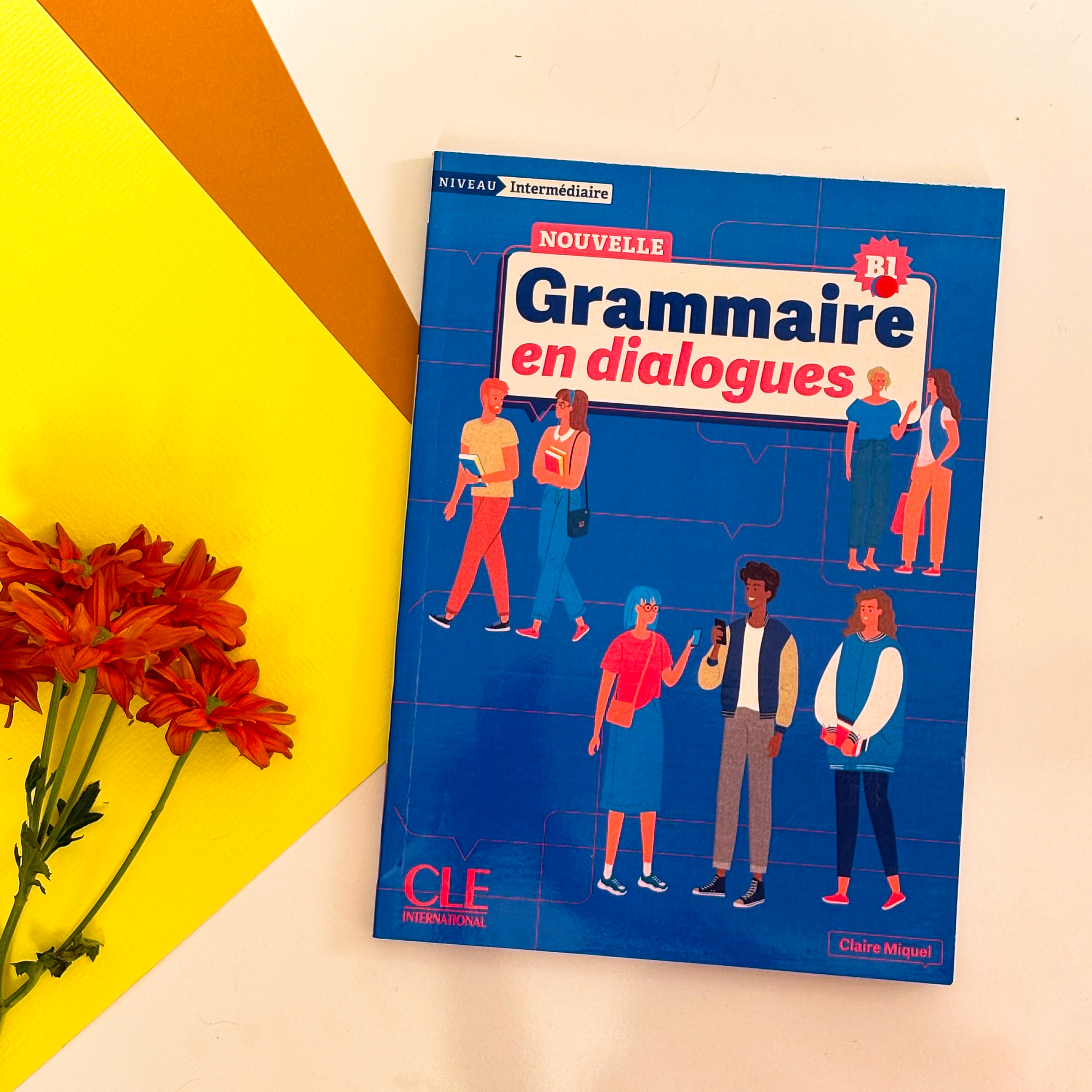 کتاب گرامر فرانسه Grammaire en dialogues – Niveau intermédiaire B2